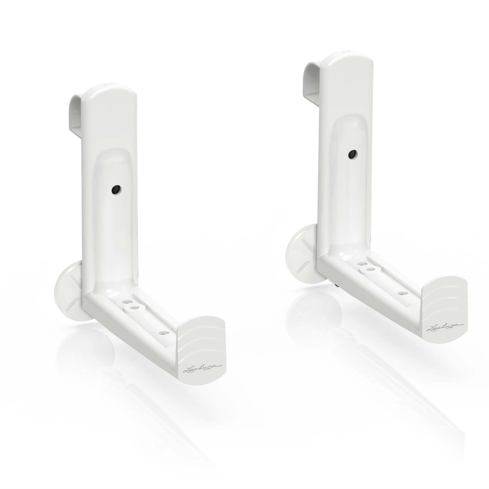 LECHUZA Balcony brackets white (2 pcs)